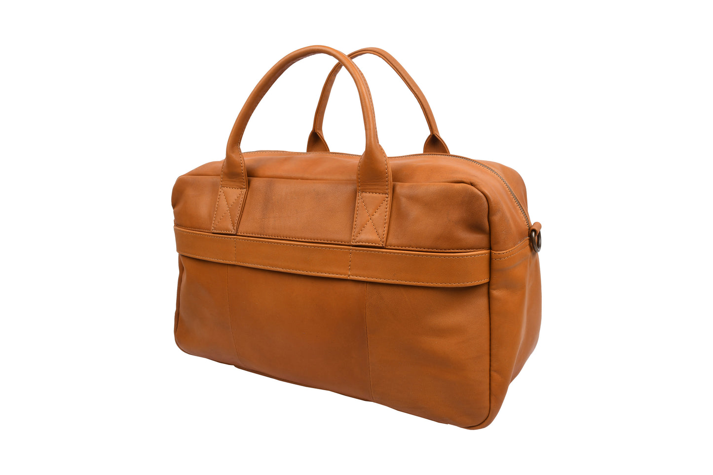Weekendtaske small Faust - Cognac