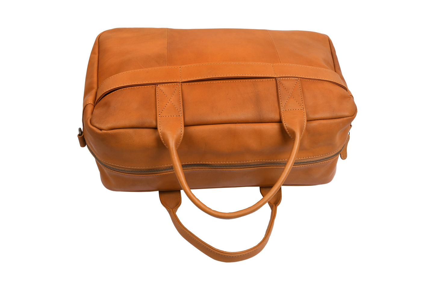 Weekendtaske small Faust - Cognac