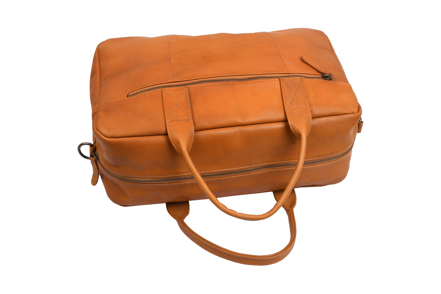 Weekendtaske small Faust - Cognac