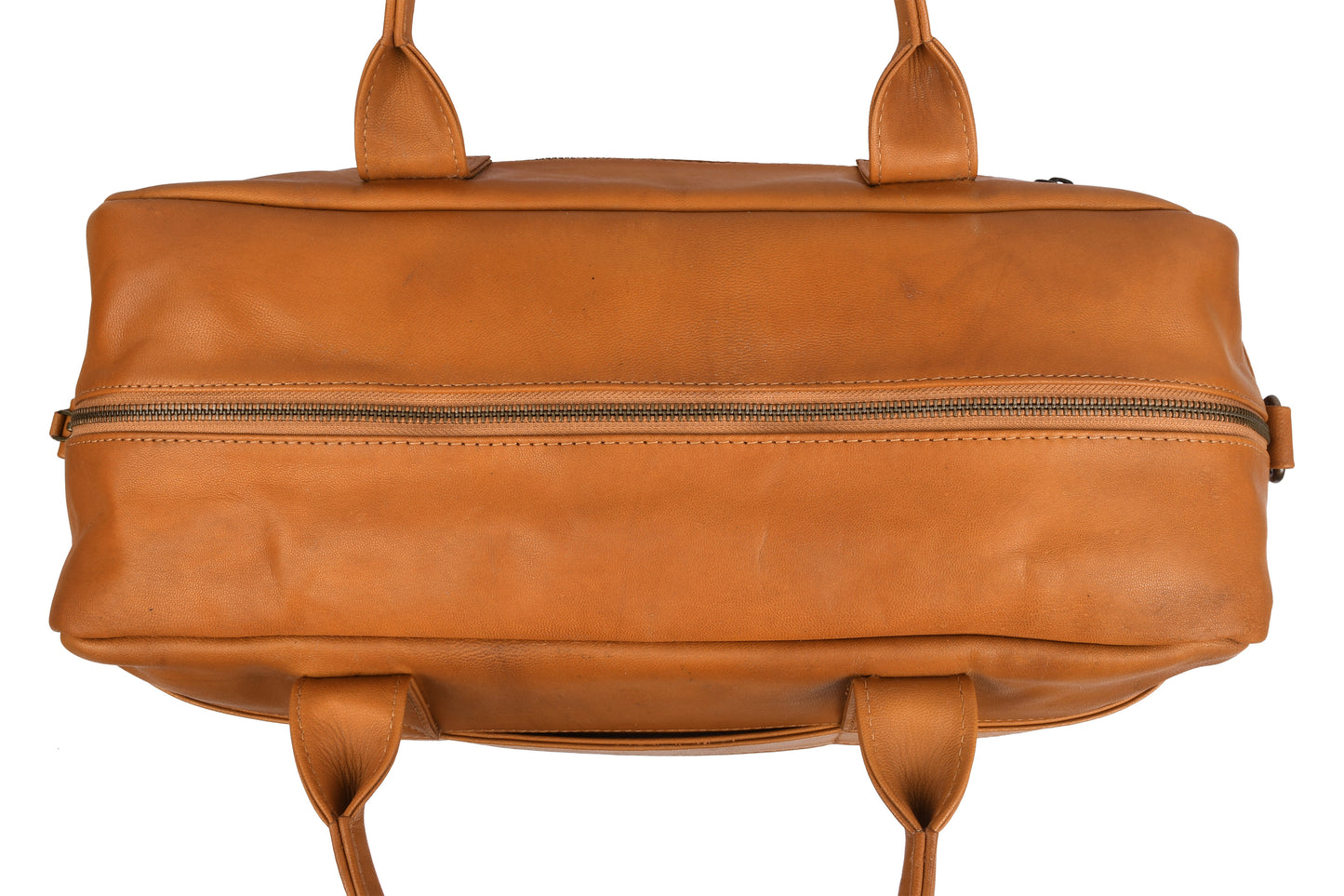 Weekendtaske small Faust - Cognac