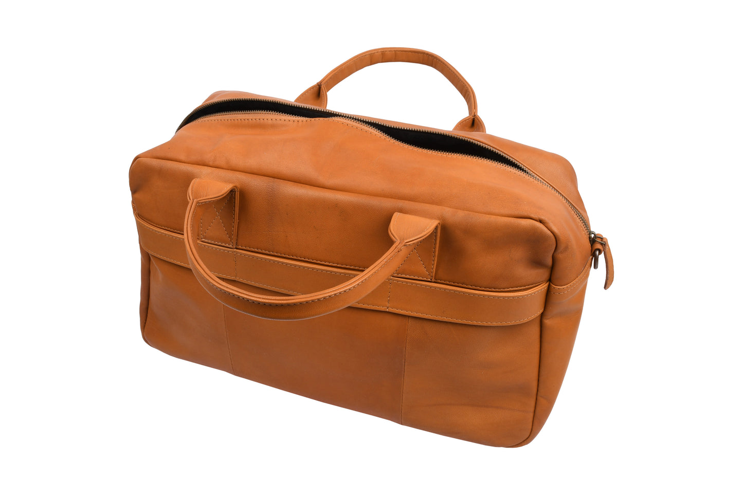 Weekendtaske small Faust - Cognac