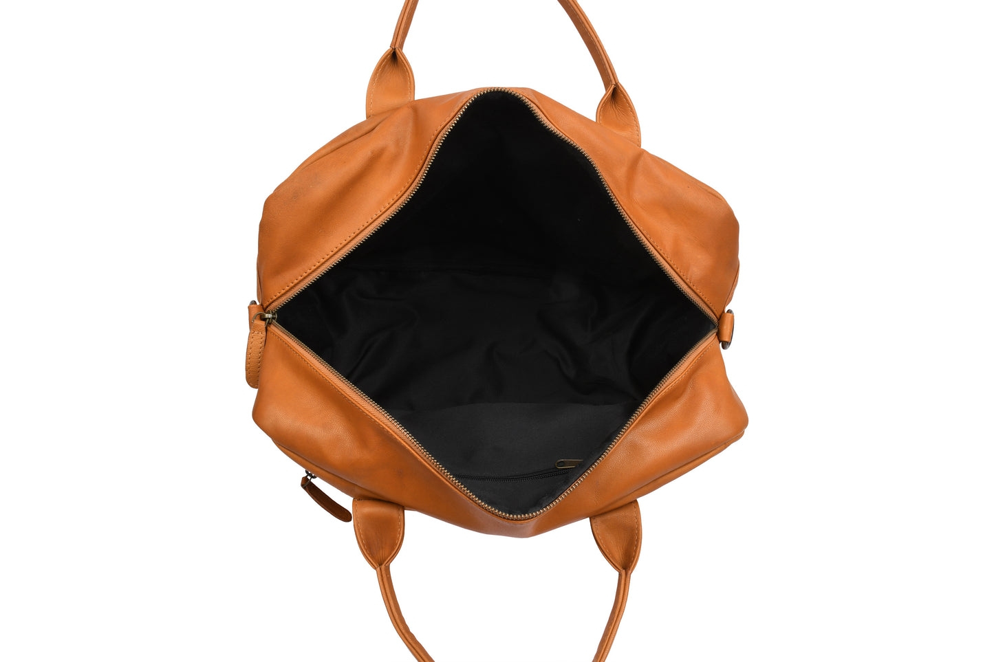 Weekendtaske small Faust - Cognac
