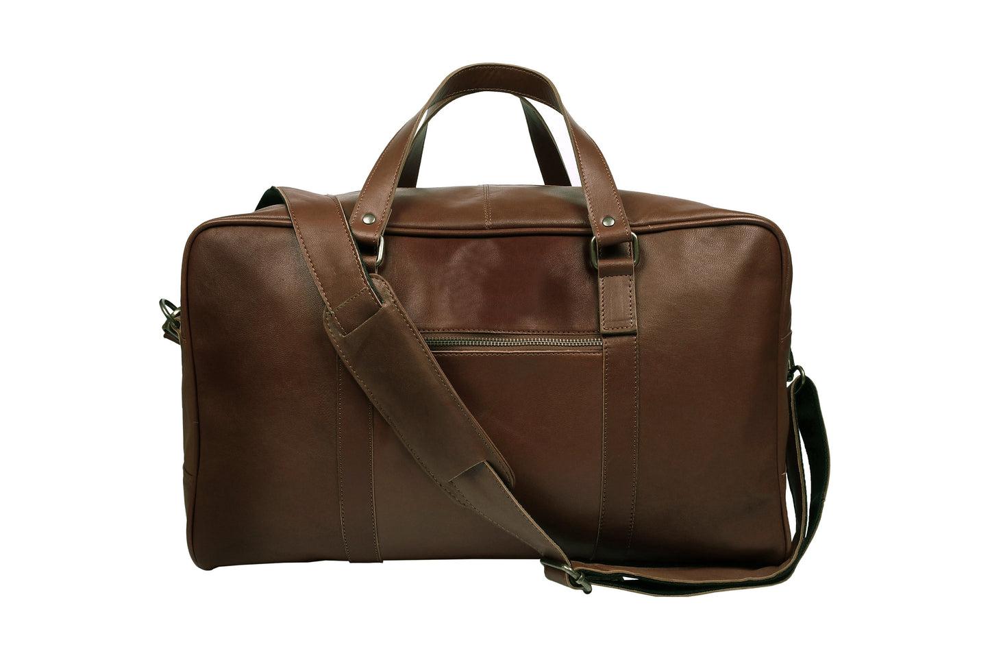 Weekendtaske Faust - Dark cognac
