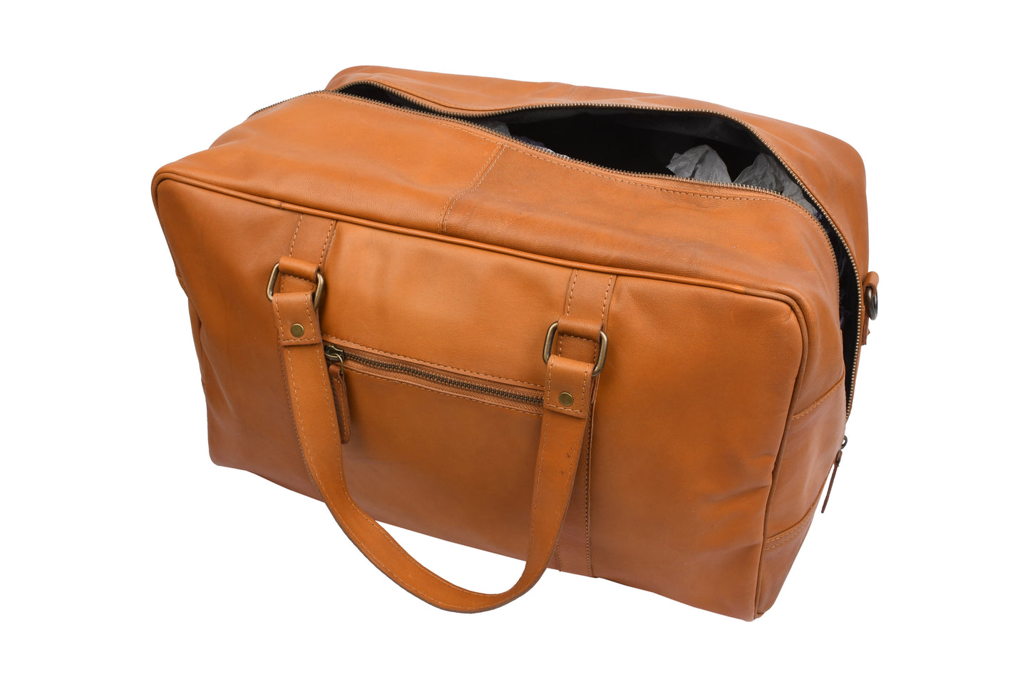 Weekendtaske Faust - Cognac