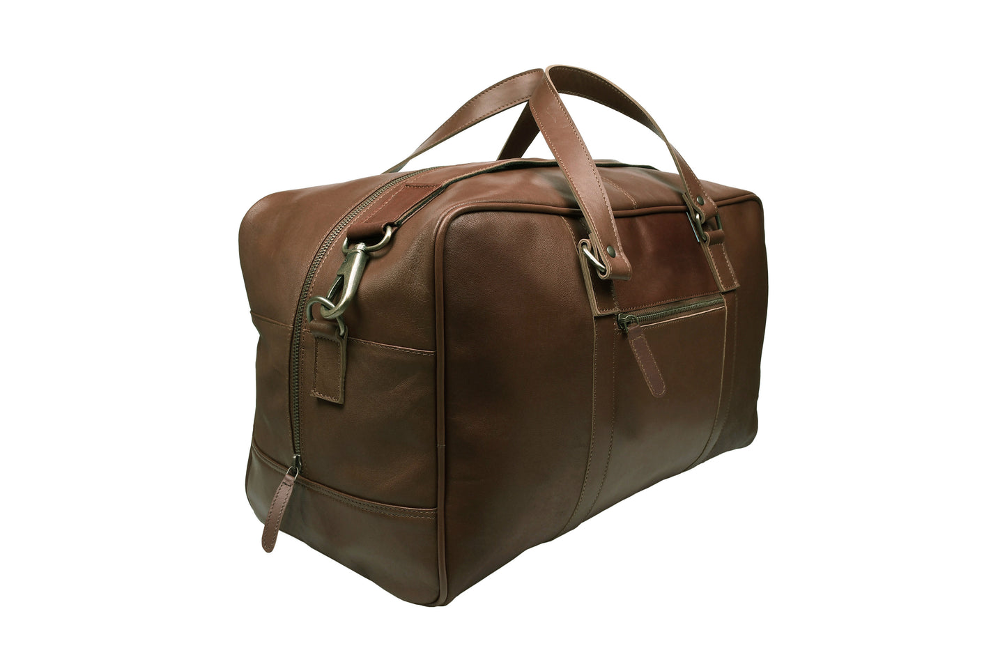 Weekendtaske Faust - Dark cognac