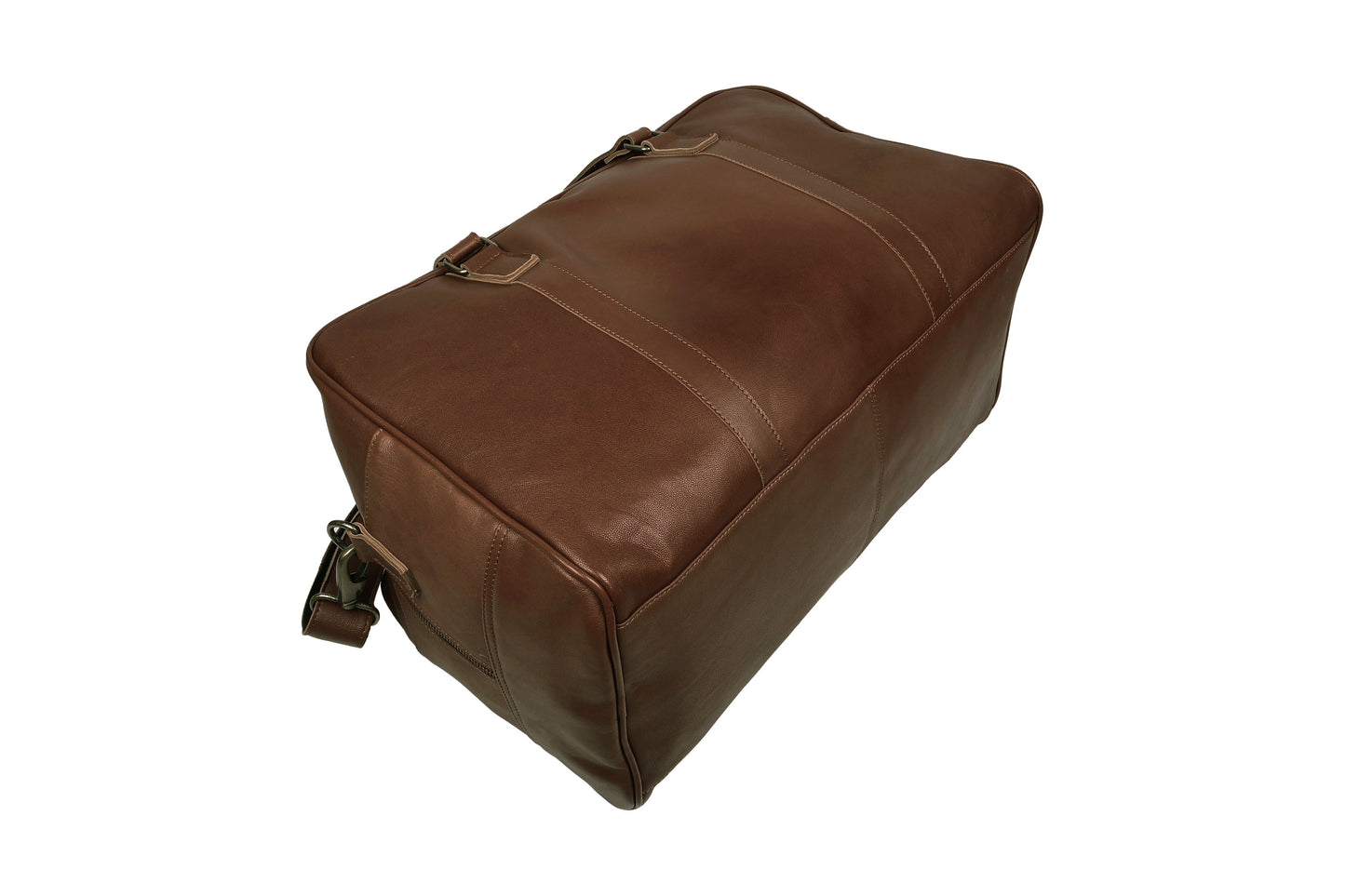 Weekendtaske Faust - Dark cognac