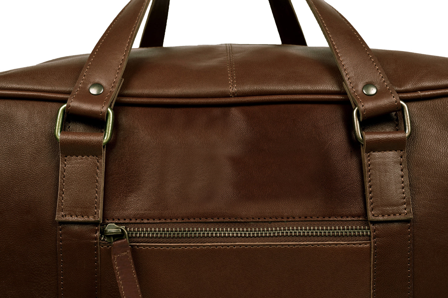 Weekendtaske Faust - Dark cognac