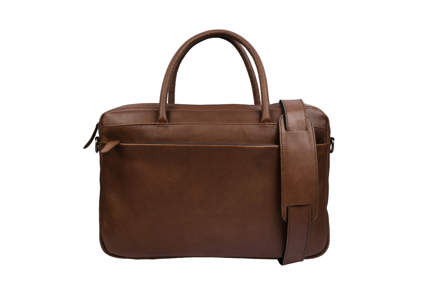 Laptoptaske Faust dobbelt - Dark brown