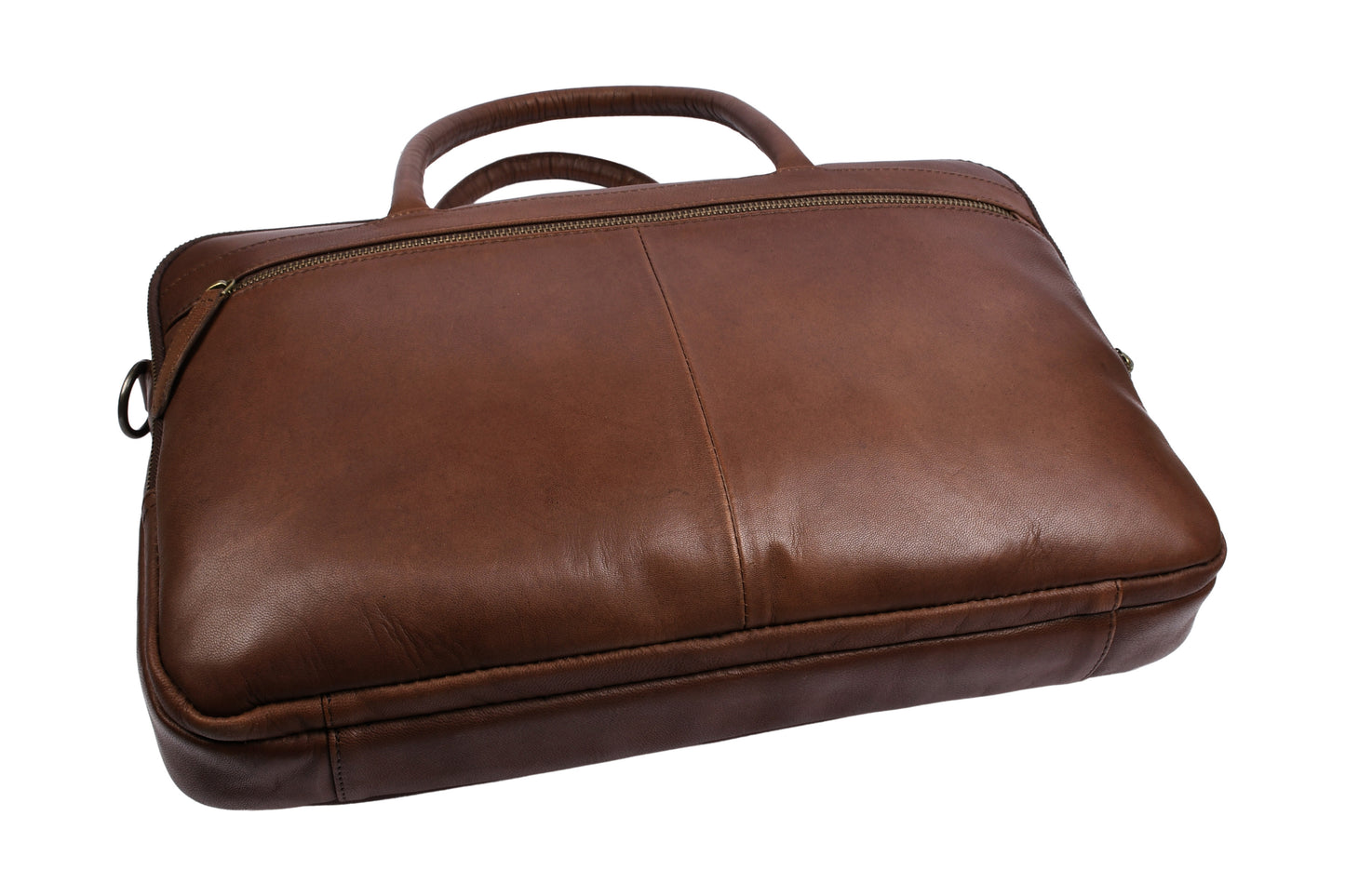 Laptoptaske Faust dobbelt - Dark brown
