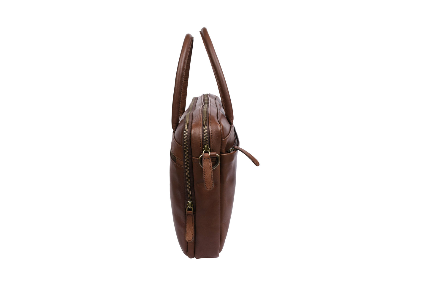 Laptoptaske Faust dobbelt - Dark brown