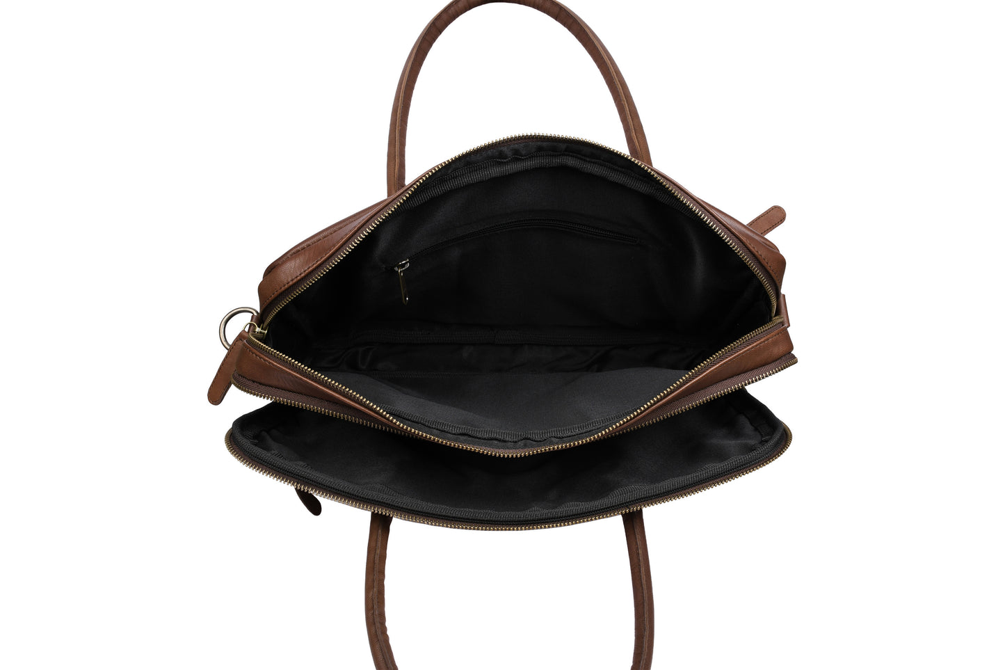 Laptoptaske Faust dobbelt - Dark brown