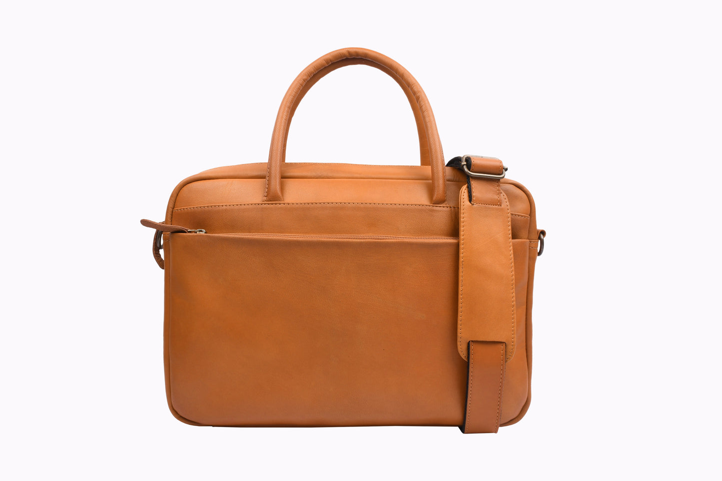 Laptoptaske - Faust cognac