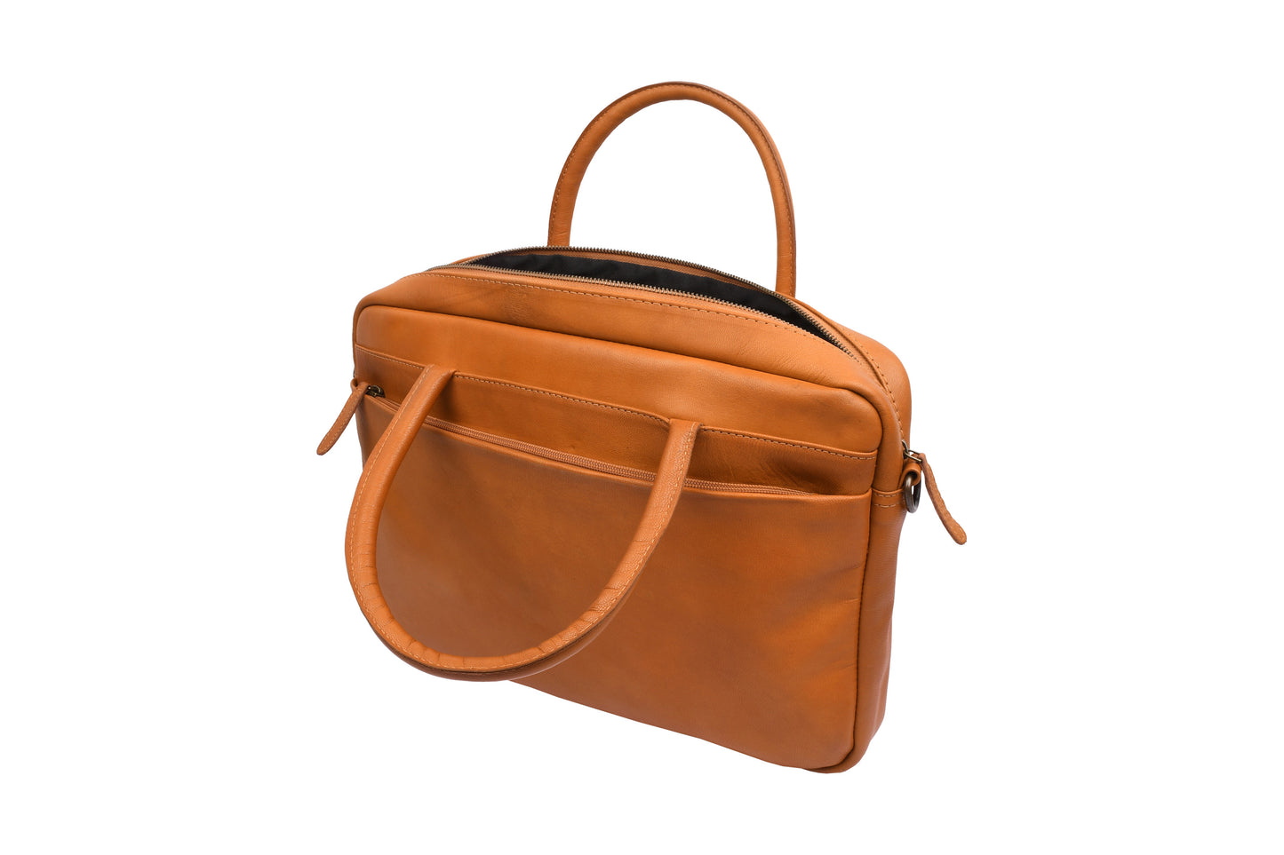 Laptoptaske - Faust cognac