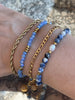Armbånd Erika Blue - Sæt med 4 armbånd