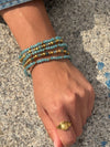 Armbånd Ofelia Aqua - Sæt med 5 armbånd