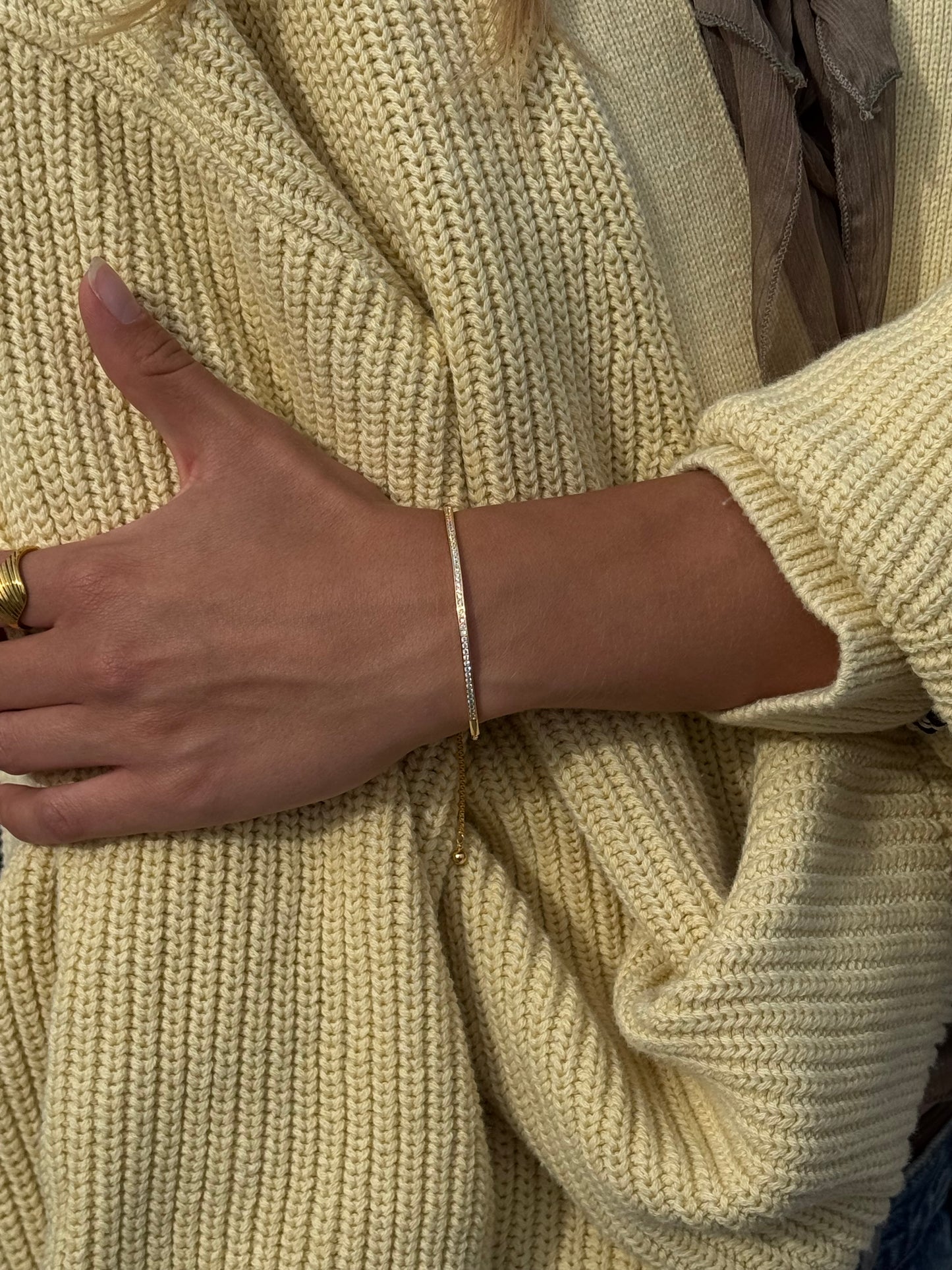 Armbånd Alba forgyldt