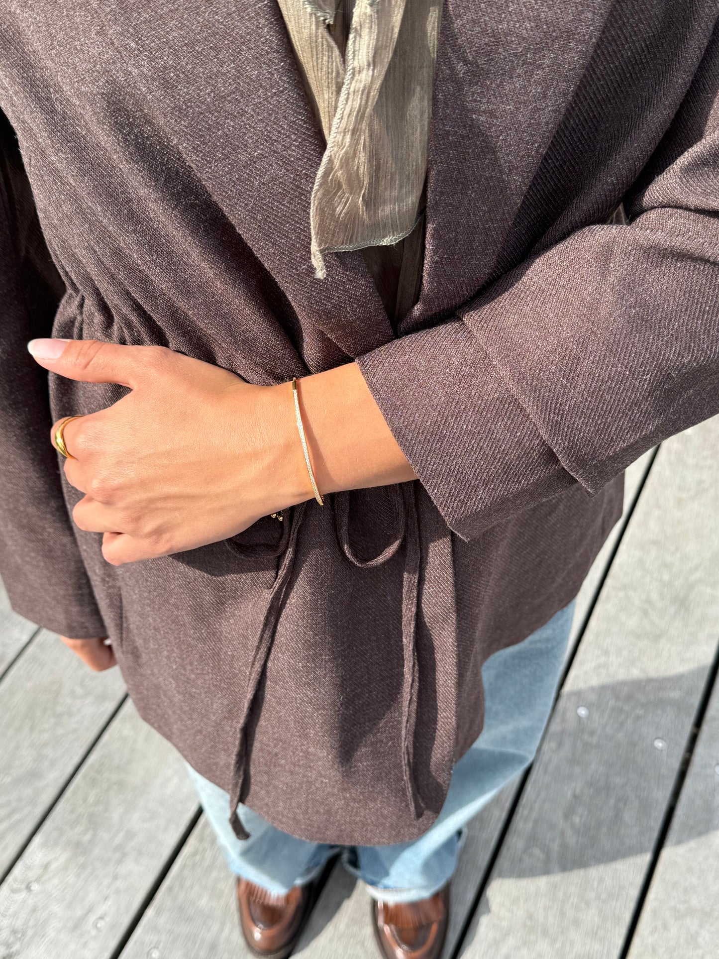 Armbånd Alba forgyldt