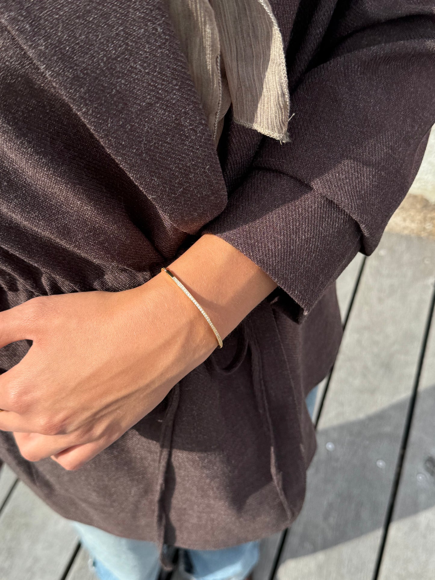 Armbånd Alba forgyldt
