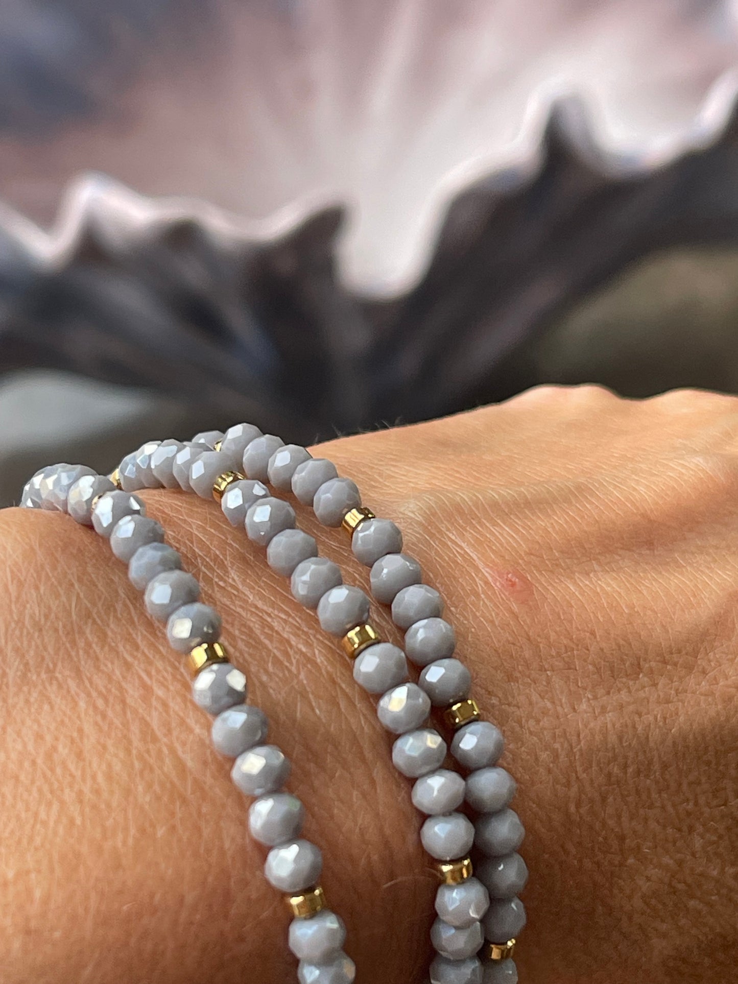 Armbånd Merle Cool Stone - Sæt med 5 stk