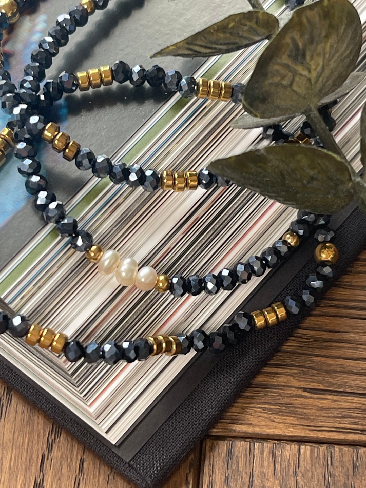 Armbånd Dark Navy LIMITED EDITION - Sæt med 3 stk