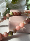 Halskæde Jasmin - Natur Rose