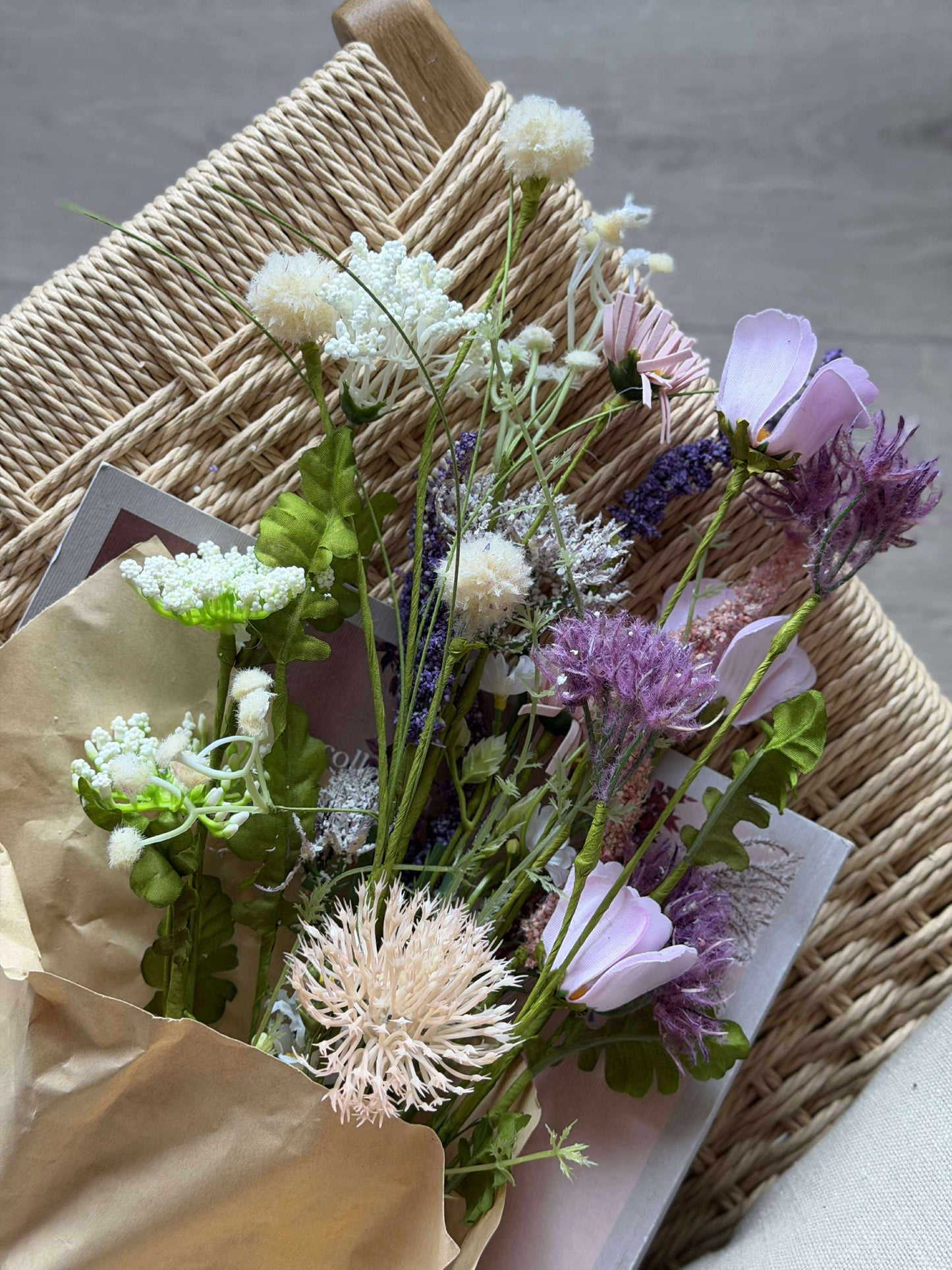 Buket Lavendel / Rosa - WILD FLORA