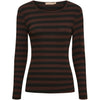 Bluse Begonia - Black/Moro