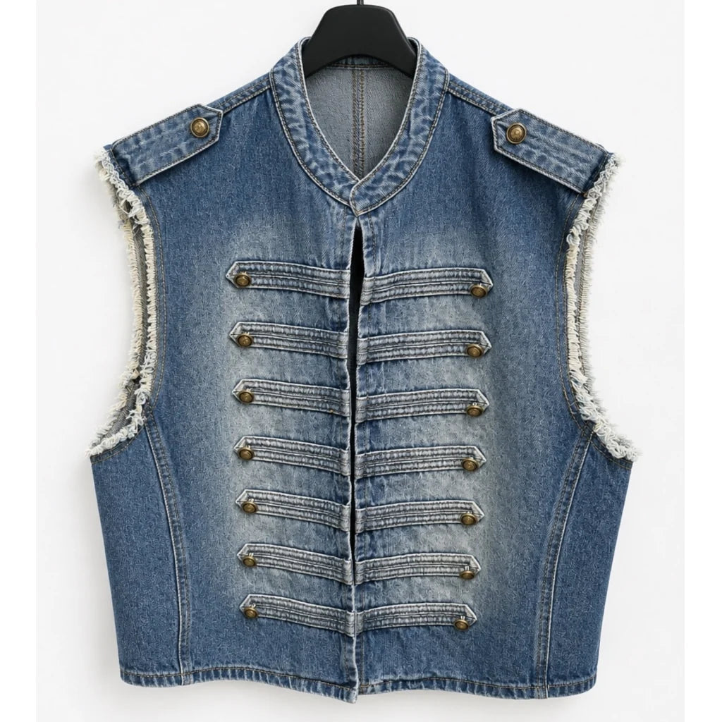 Vest Holiday - Denim