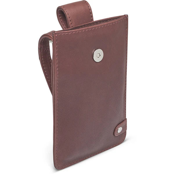 Mobiltaske Small Aura Dark Brown