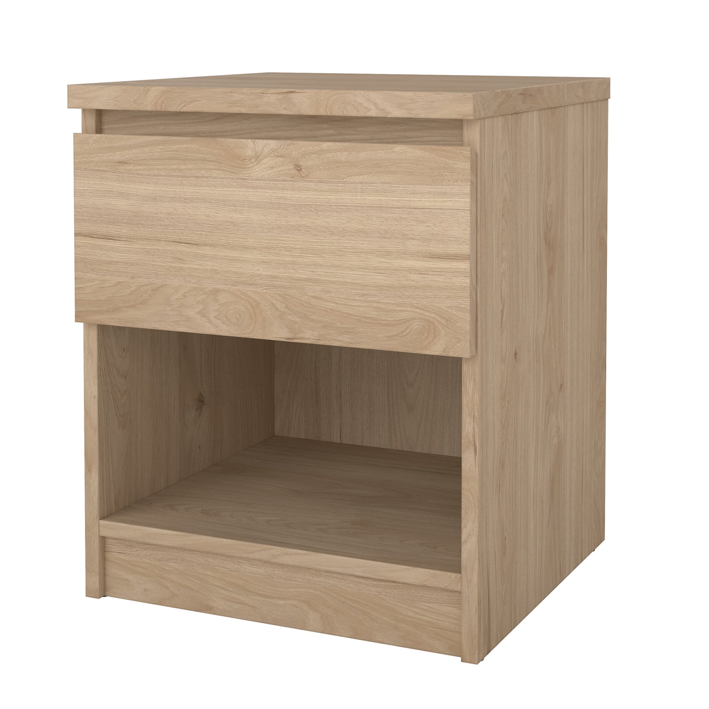 Natbord - Natur med 1 skuffe