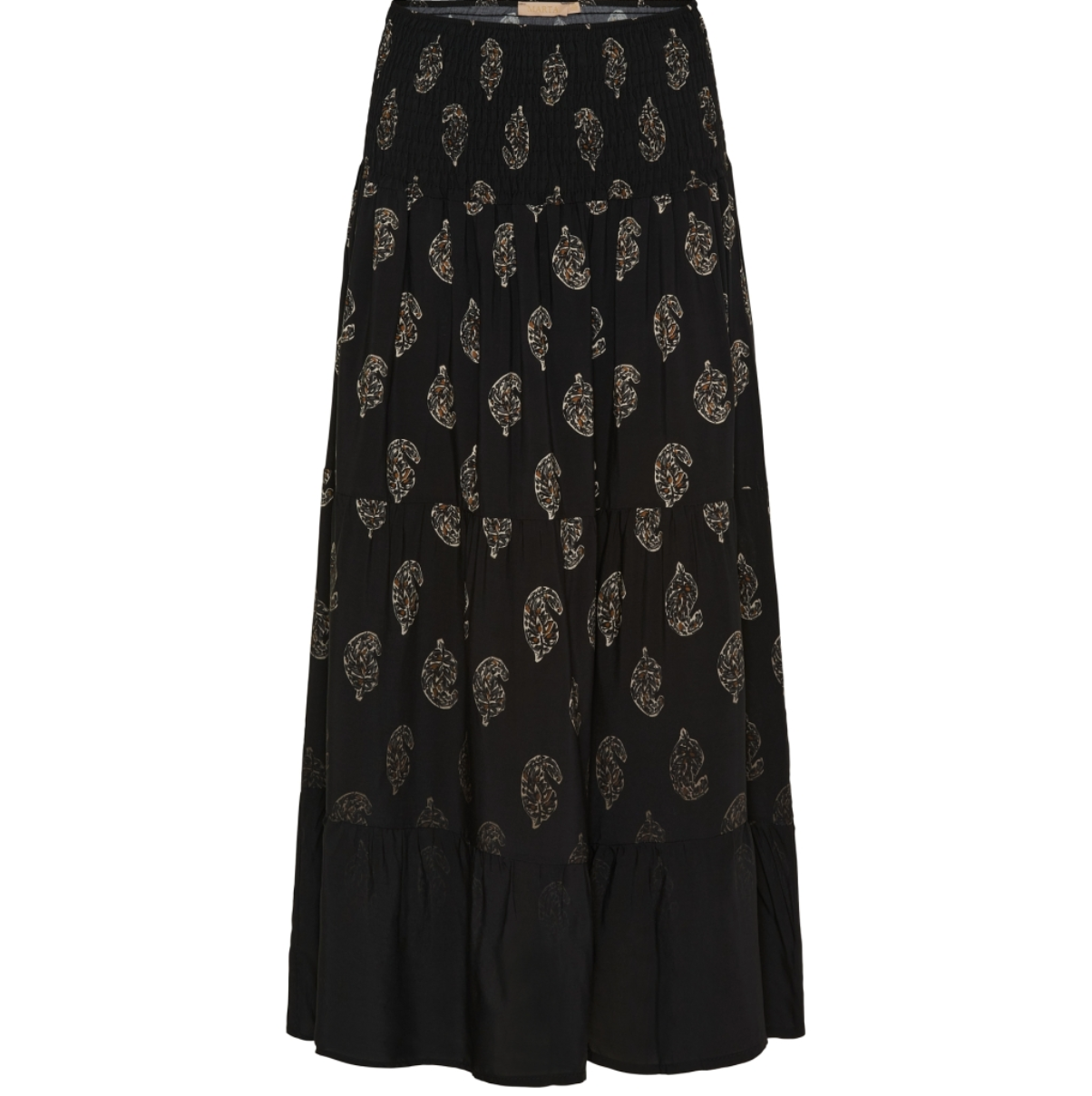 Nederdel med smock - Black Faded