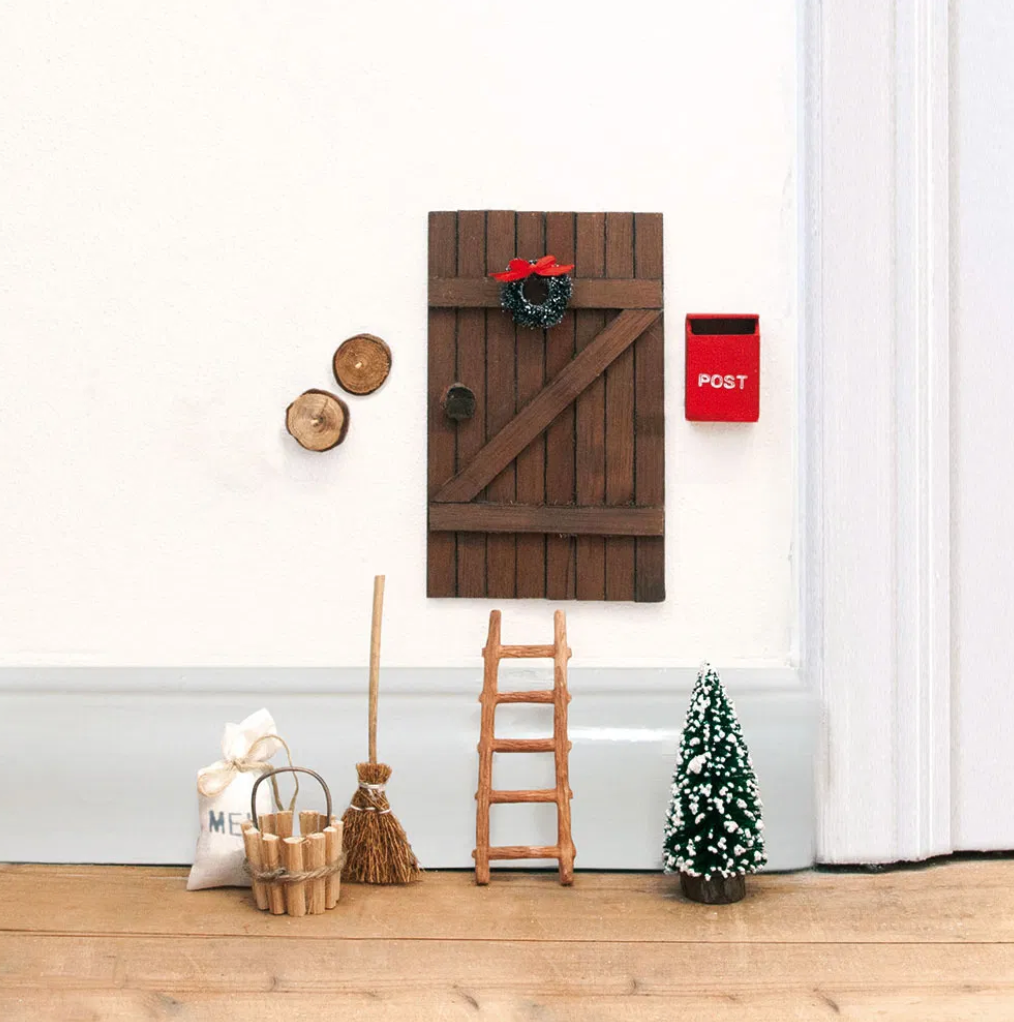 Nissedør med tilbehør - 9 dele