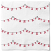 Servietter med flag - 20 stk