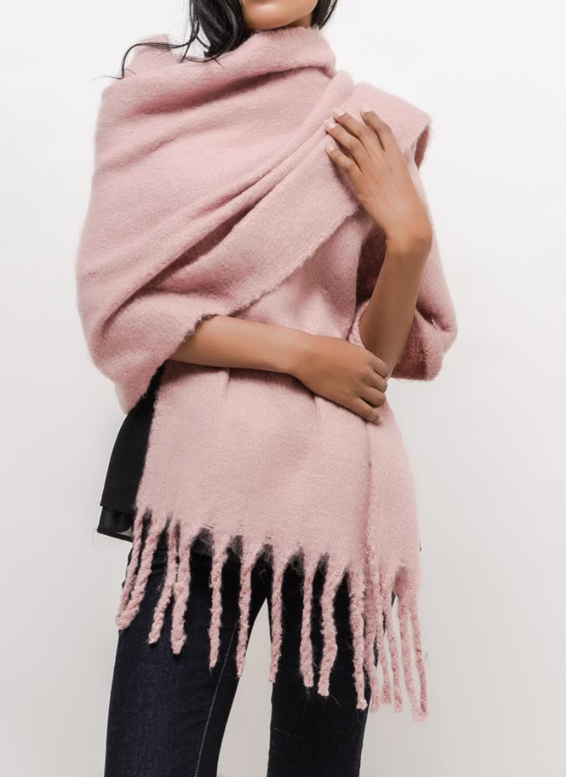 Tørklæde Vamset Rose