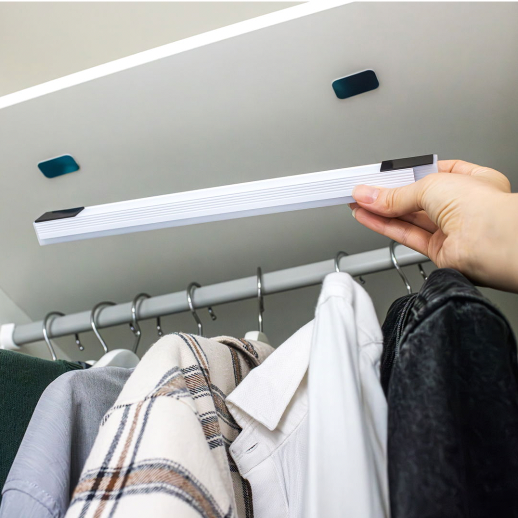 LED skabslampe 30cm med sensor - 3 pak