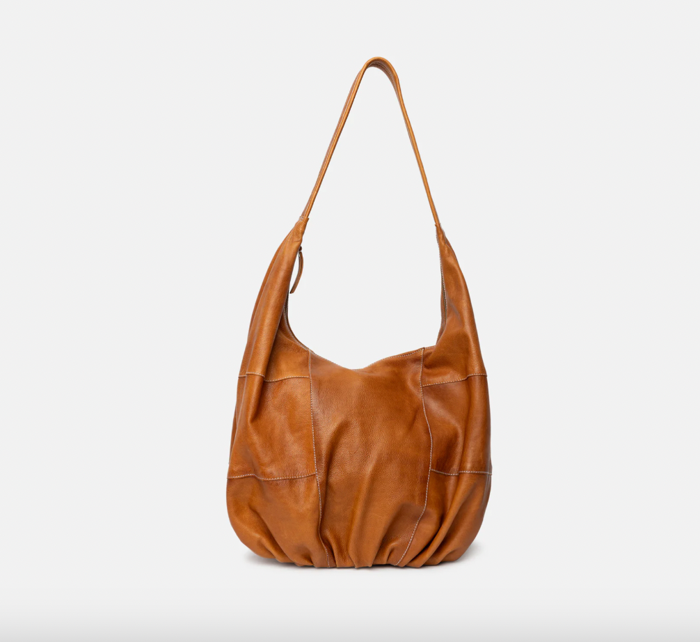 Skuldertaske Big cognac