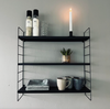 Hylde KITCHEN - sort metal