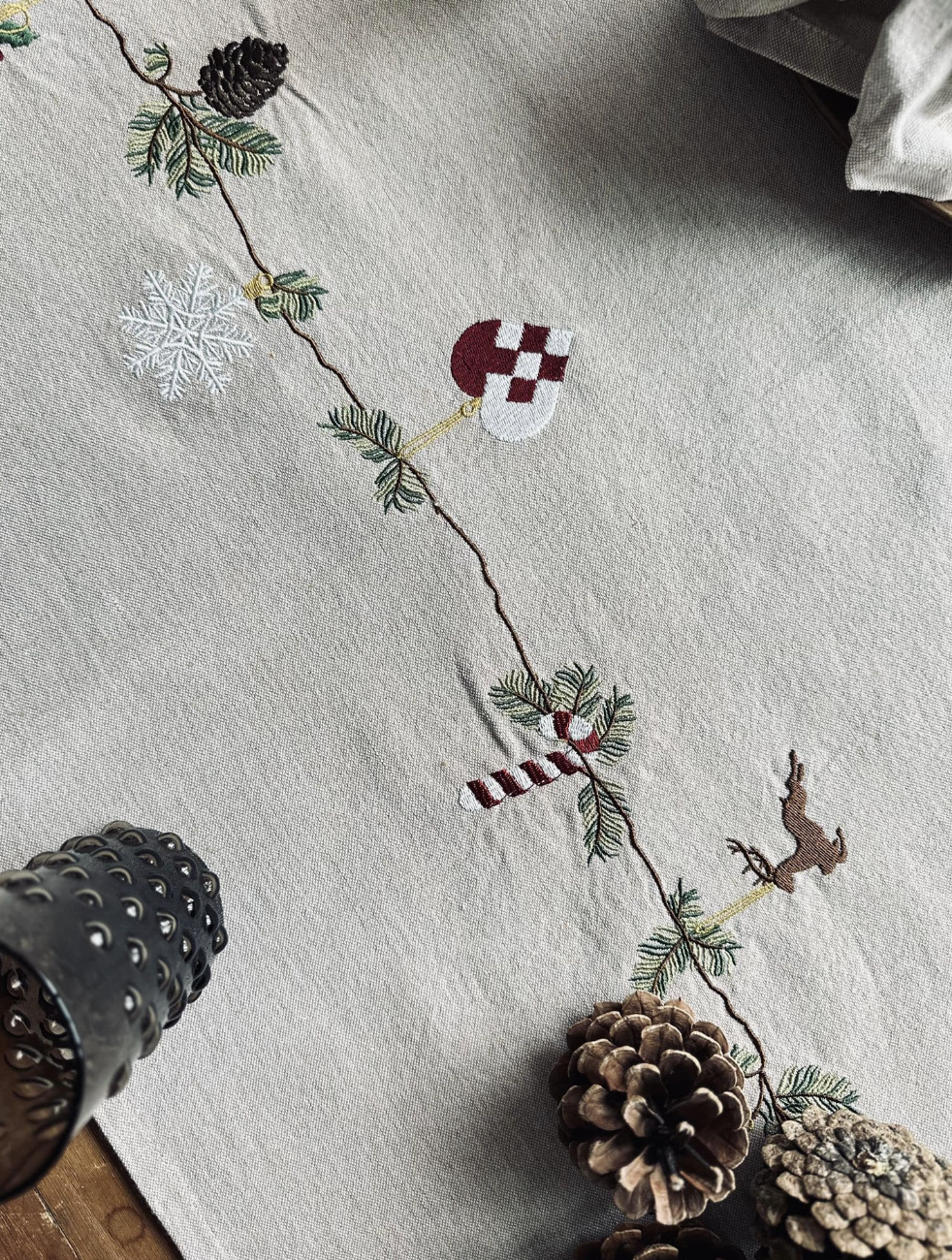 Bordløber Jul Nostalgi 40x240