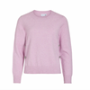 Bluse med smukke knapper - Pastel