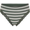 Trusser ISA stripe rib - Oliven