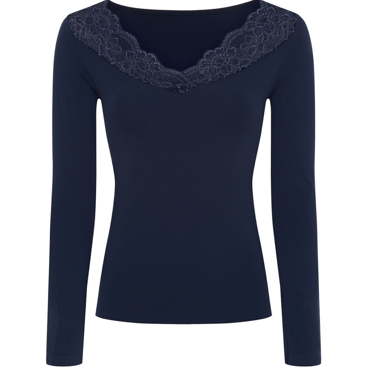 Bluse Belen Navy - Mikrofiber