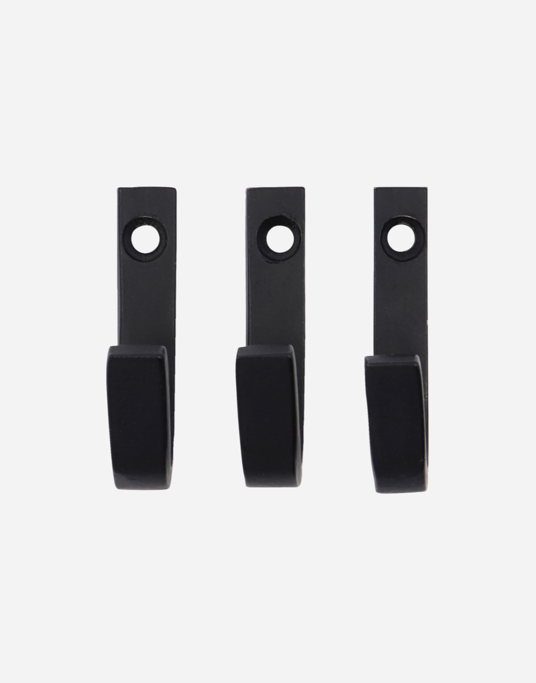 Knage Bath black - 3 stk