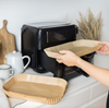 Airfryer papirforme, dobbelt skuffe - 50 Stk.
