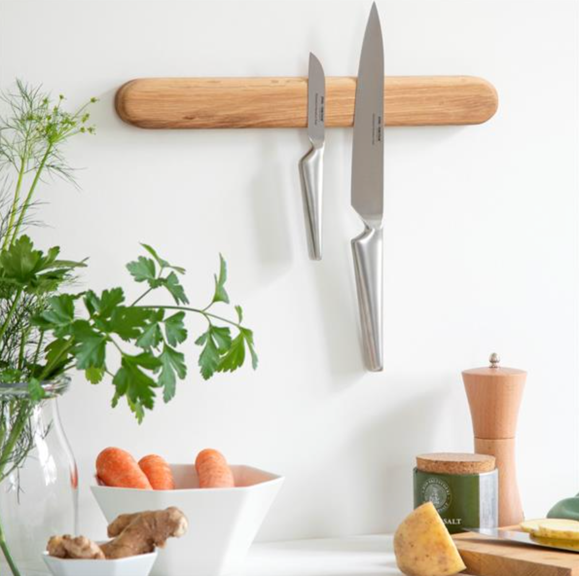 Magnetisk knivholder - Eg