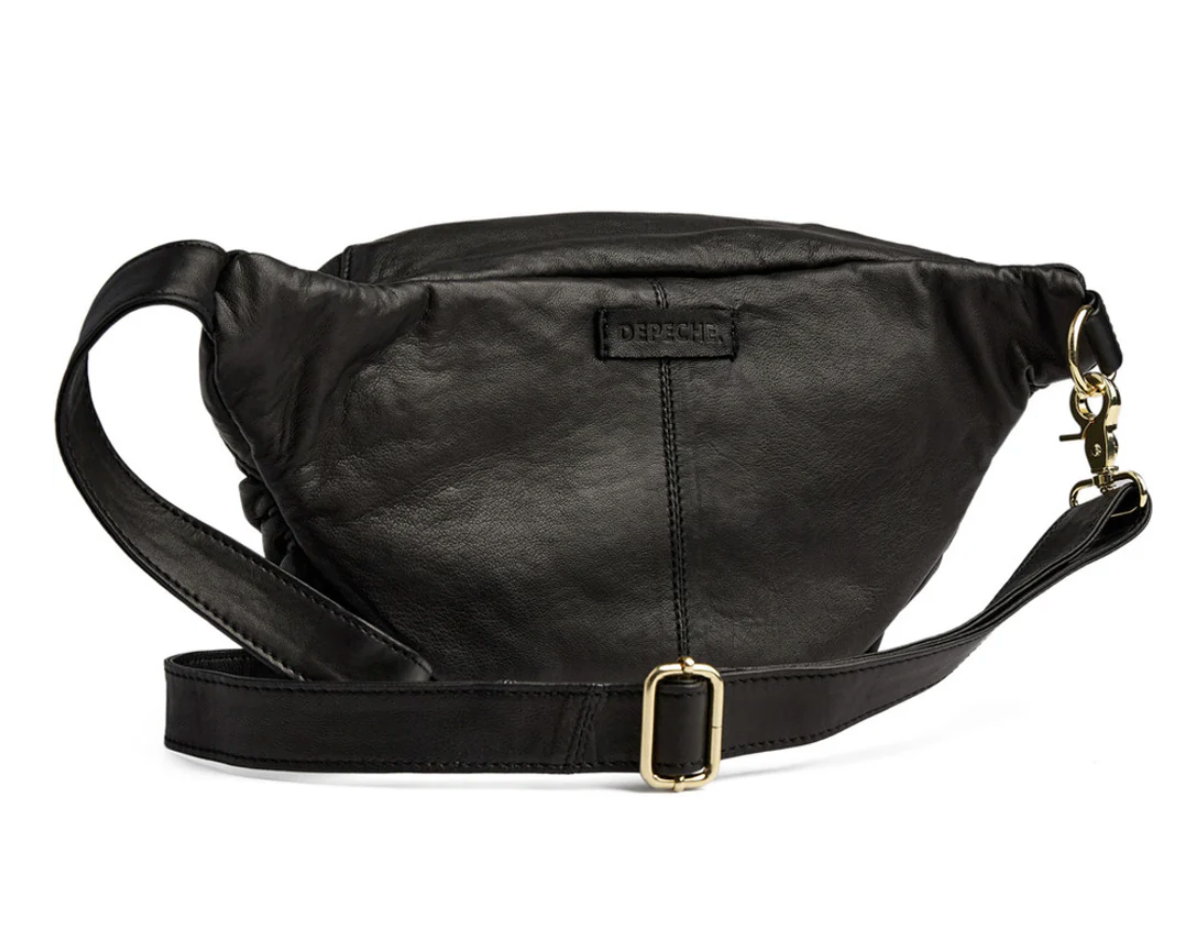 Bumbag Nero - Ultra soft leather