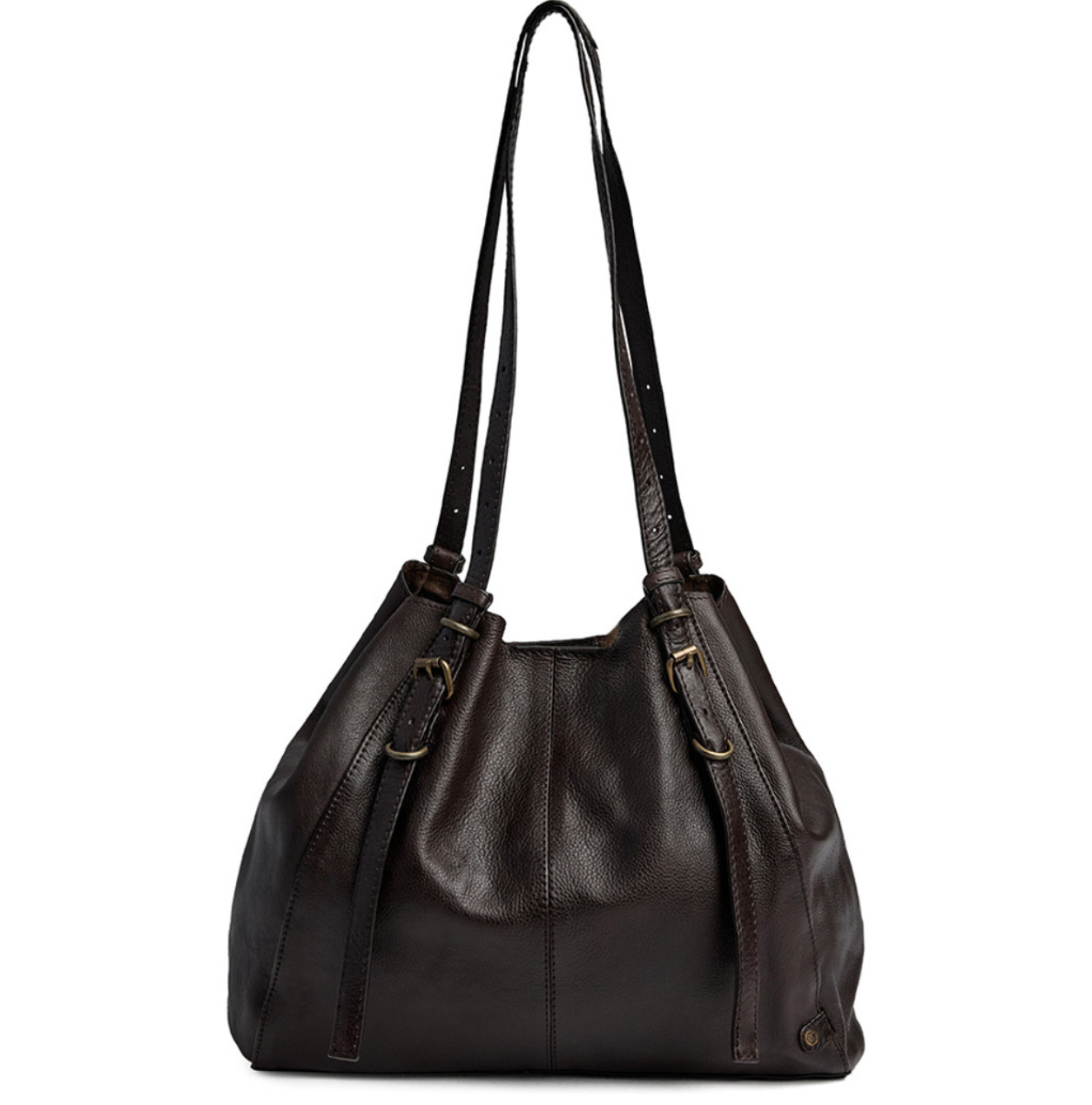 Skuldertaske - Dark brown