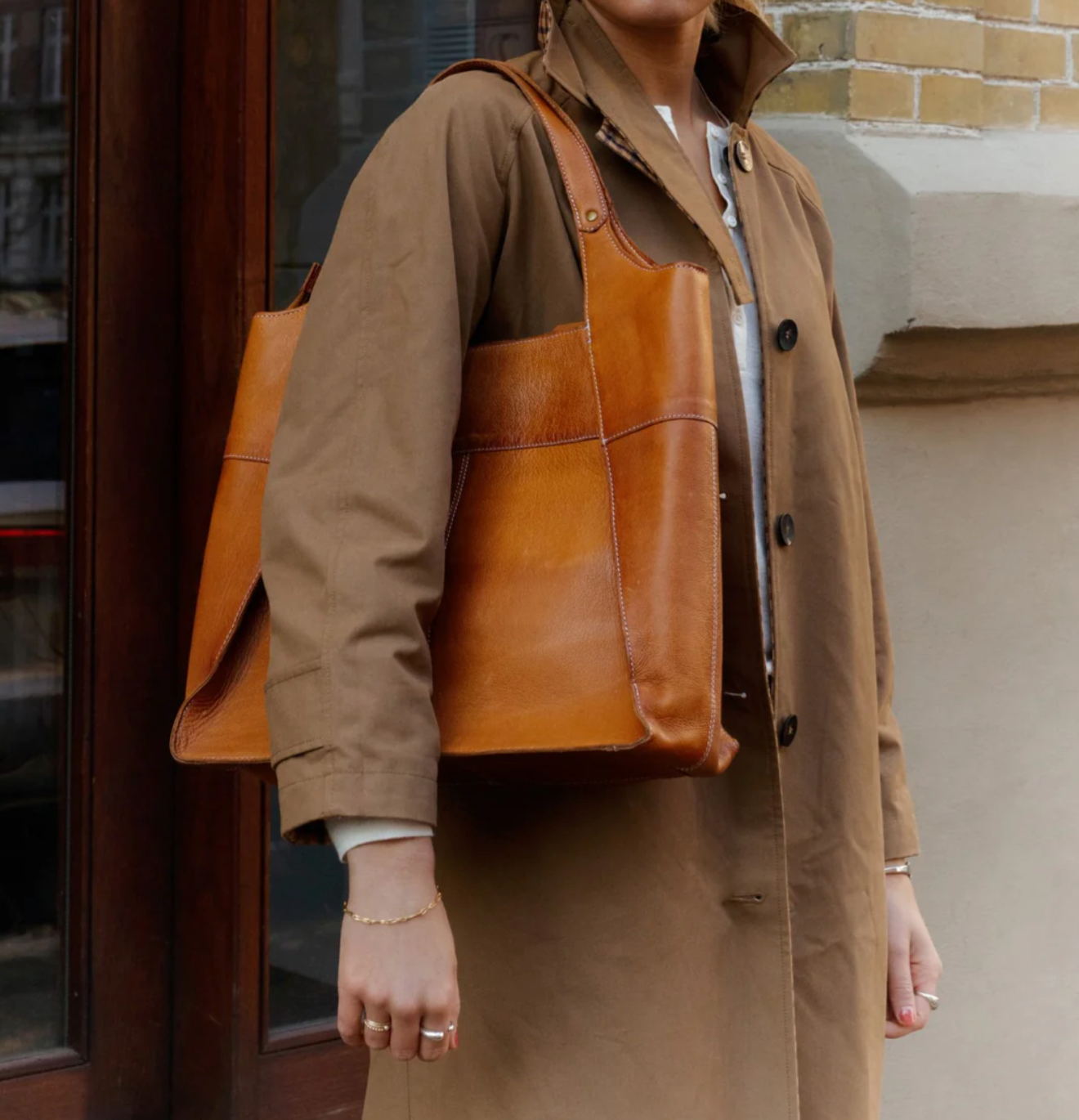 Arbejdstaske Jona -  Cognac