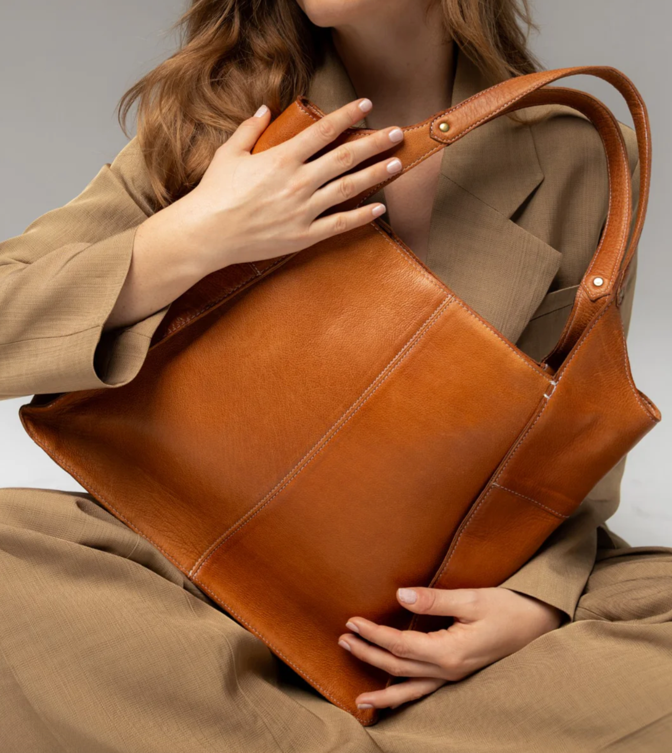 Arbejdstaske Jona -  Cognac