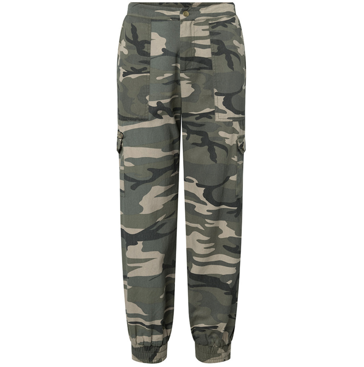 Bukser LARA - Camo Military