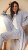 Bukser - Summer strip cotton